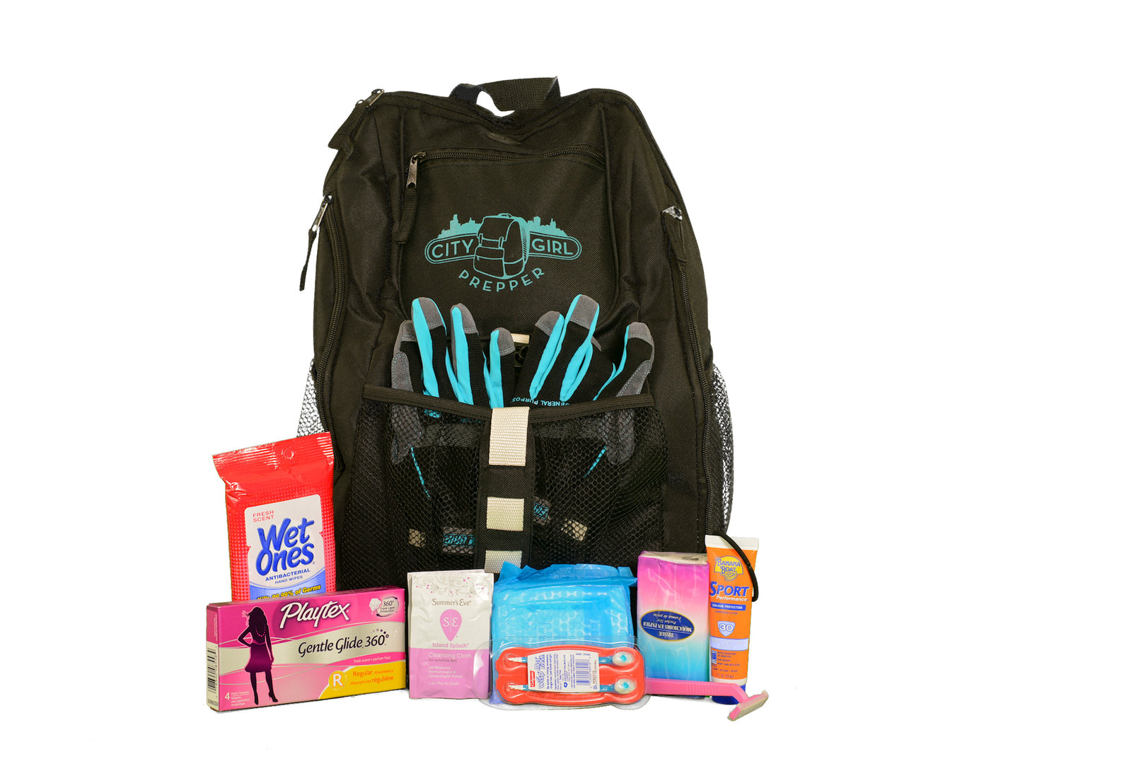 City Girl Prepper 72-Hour Survival Backpack for Women
